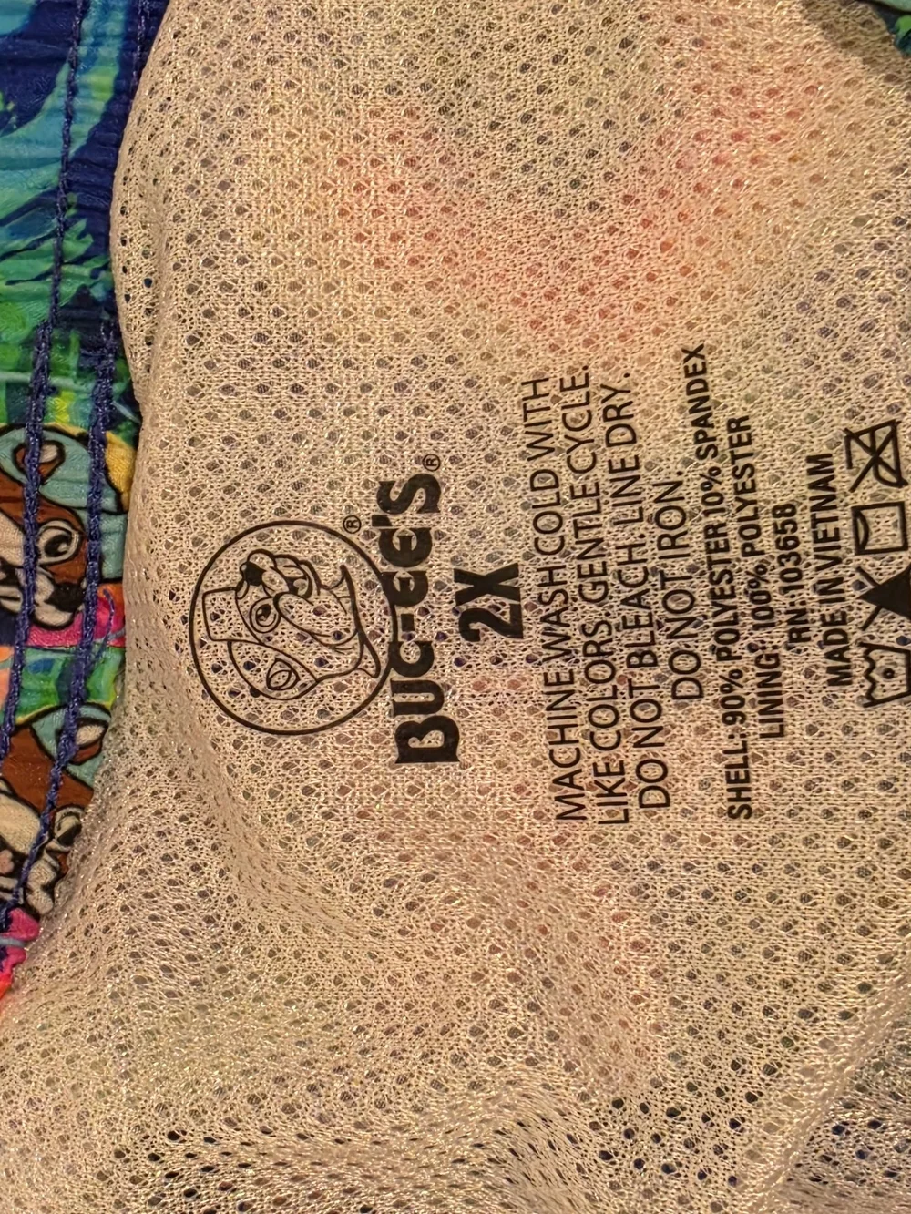 Buccees Tropical Floral Button-Up Shirt and Swim Trunks